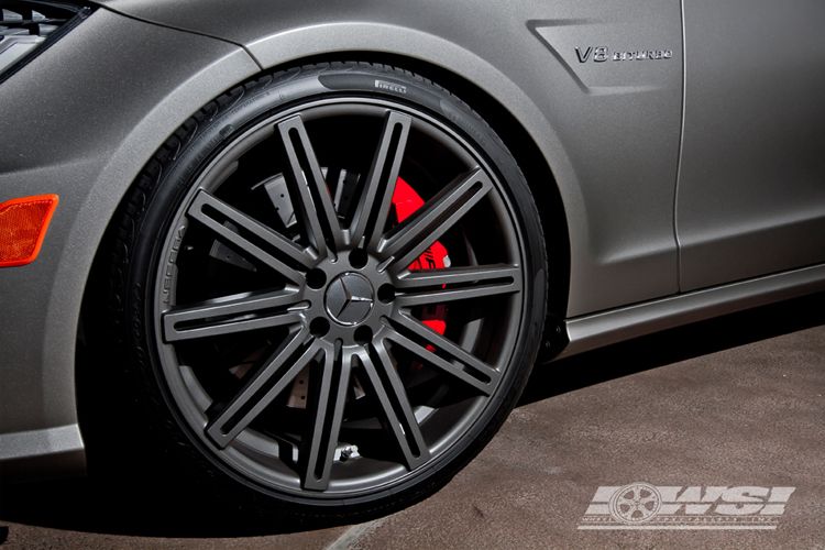 Комплект новый дисков Vossen Wheels на Mercedes-Benz CLS 63 AMG (9 фото)