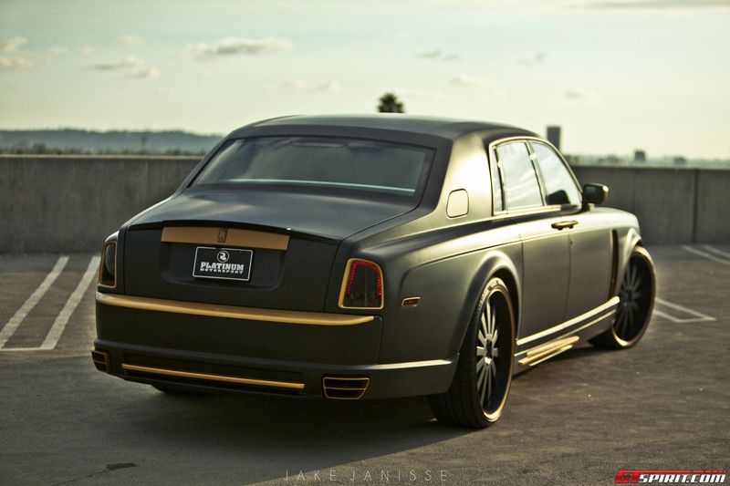 Rolls-Royce Phantom в роскошном наряде от Platinum Motorsport (16 фото+видео)