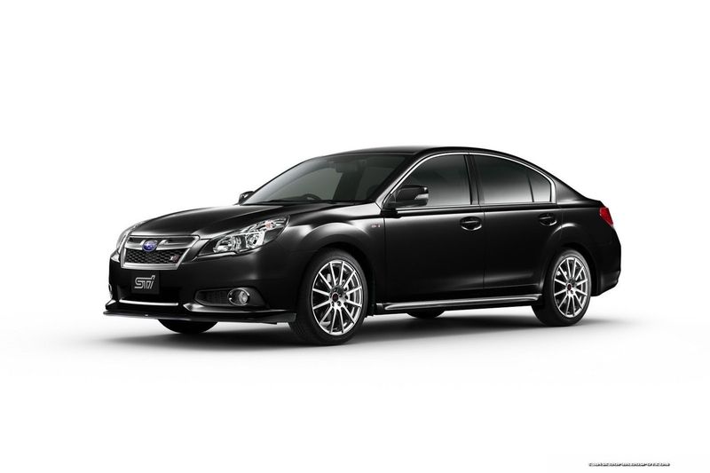 Subaru Legacy и универсал Legacy Touring Wagon получили заряд от STI (39 фото)