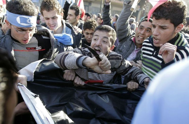 Акции протеста на Ближнем Востоке  (32 фото)