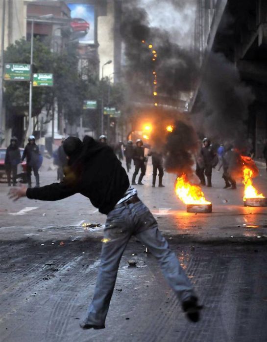 Массовые беспорядки в Египте (91 фото)