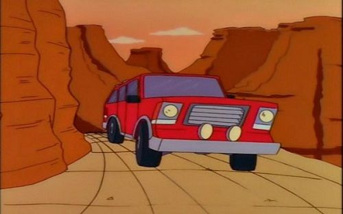 Автомобили из мультфильма Симпсоны (22 фото)