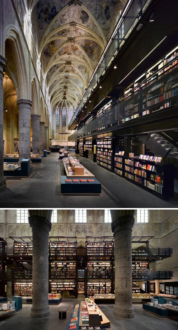 Идеальные книжные магазины (29 фото)