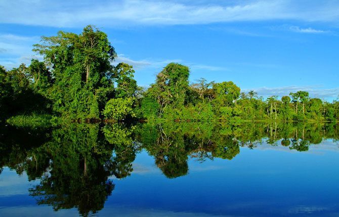 Плавучий пятизвездочный отель на Амазонке (19 фото)