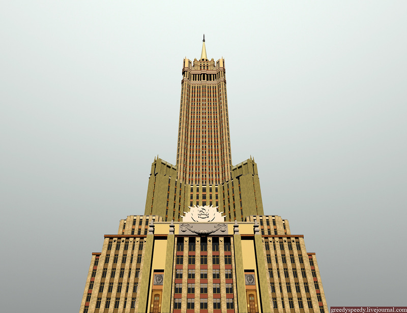 небоскреб, кремль, зарядье, мокринский переулок, псковский переулок, храм, чечулин