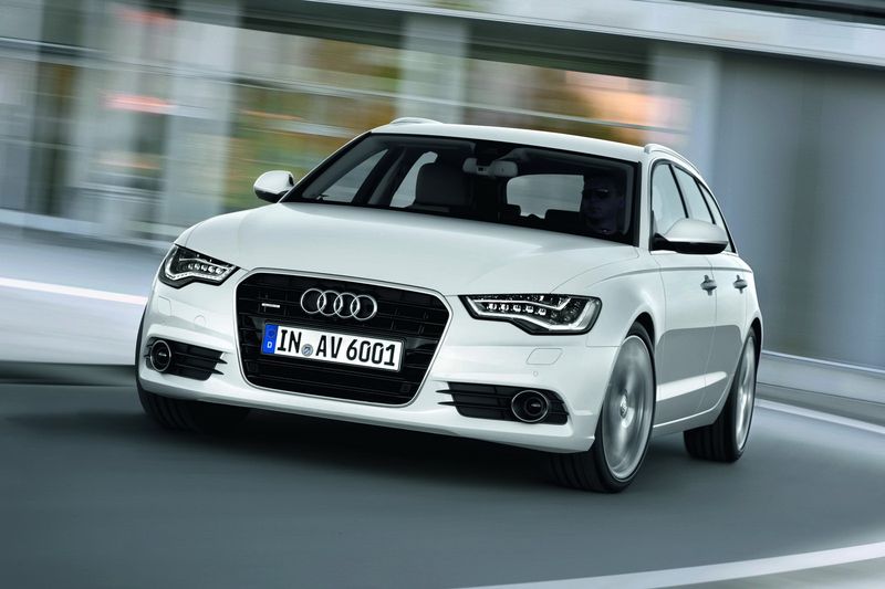 Компания Audi представила новый A6 Avant (70 фото+2 видео)