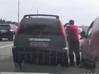 Конфликт на дороге