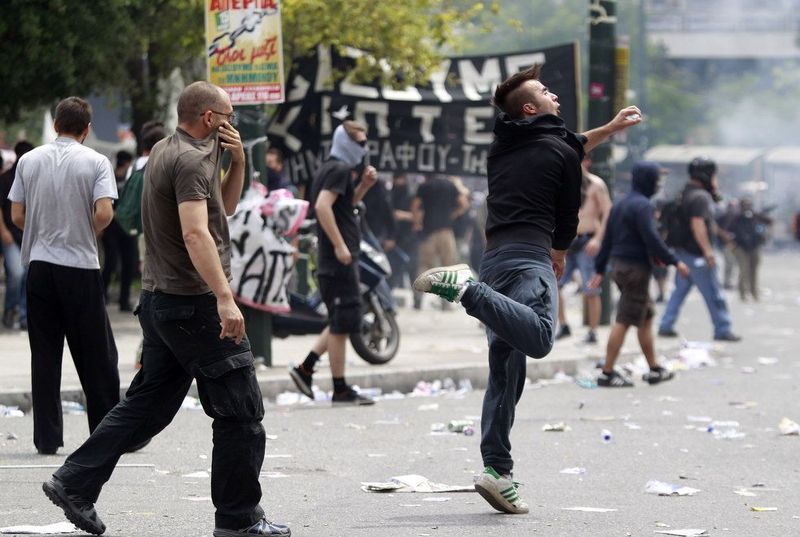 Протесты в Греции (35 фото)