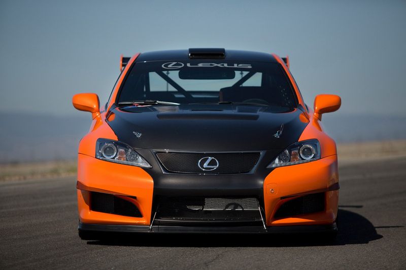 Компания Lexus представила гоночный Lexus IS F CCR-R (13 фото)