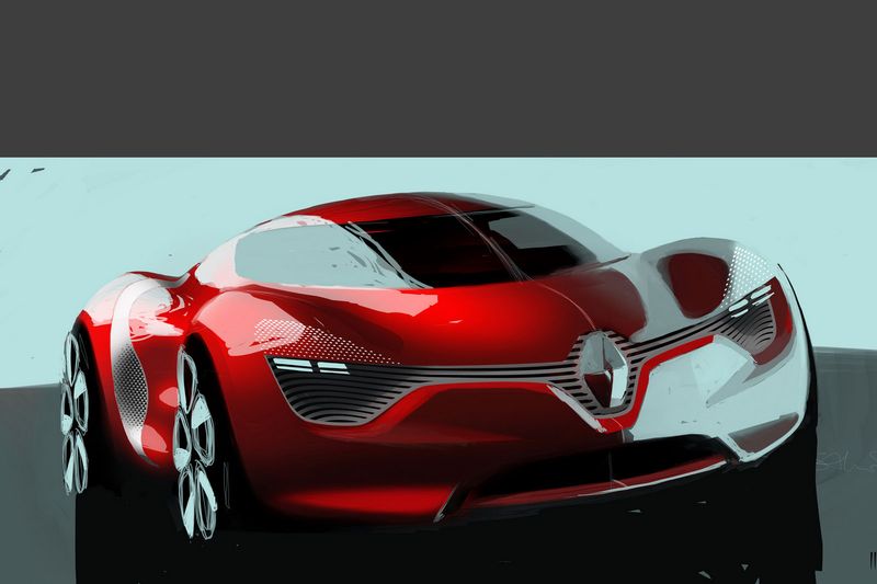 Новый концепт электрокара Renault (21 фото)