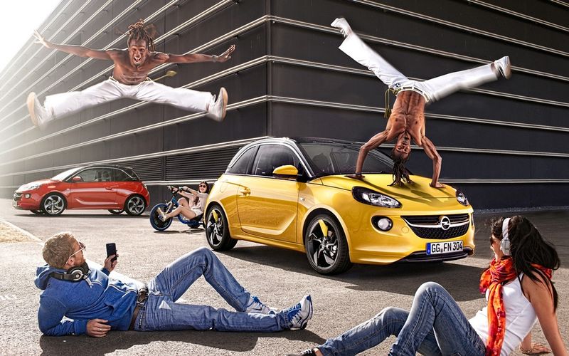 Opel Adam: Немецкий конкурент Fiat 500 и MINI (12 фото)