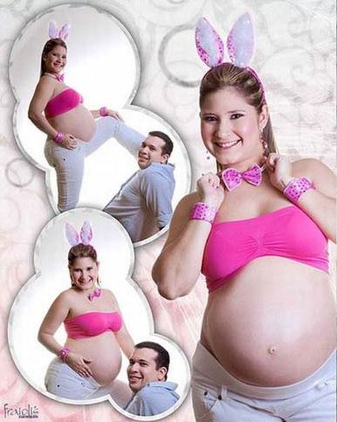 Нелепые фотографии беременных (50 фото)