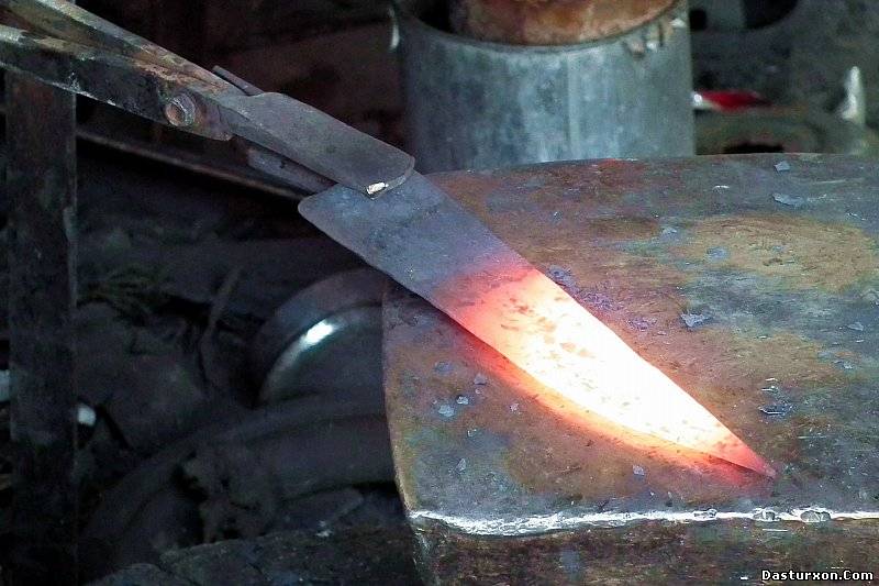 шахрихан, нож, сталь, металл, изготовление ножей