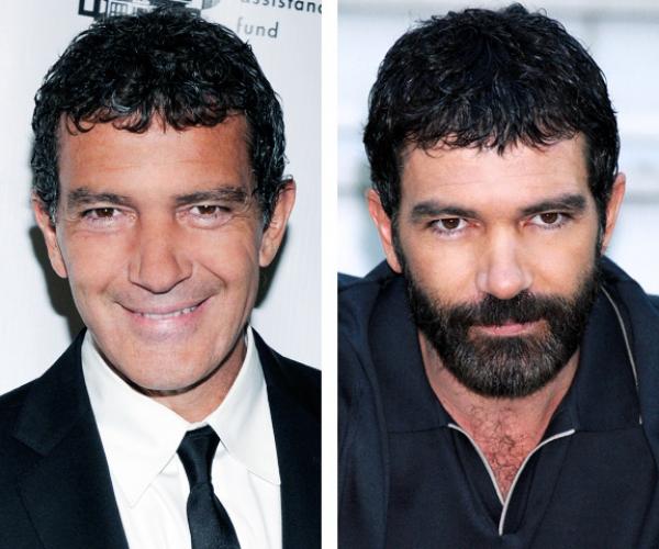 Знаменитые мужчины до и после бритья (23 фото)