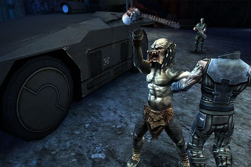 Скриншоты мобильной игры Alien vs Predator (4 фото)