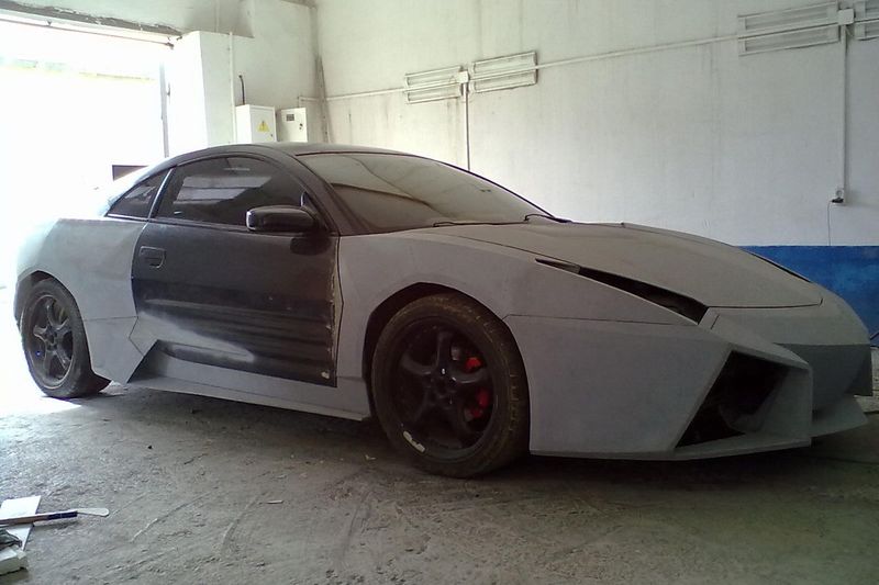 Одесская копия Lamborghini Reventon из Mitsubishi Eclipse (66 фото)