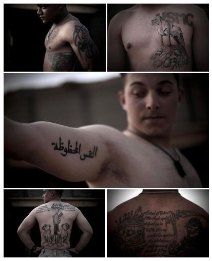 Афганские татуировки (15 фото)