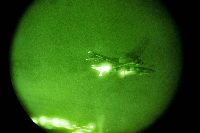 Военные действия в ночное время суток (46 фото)