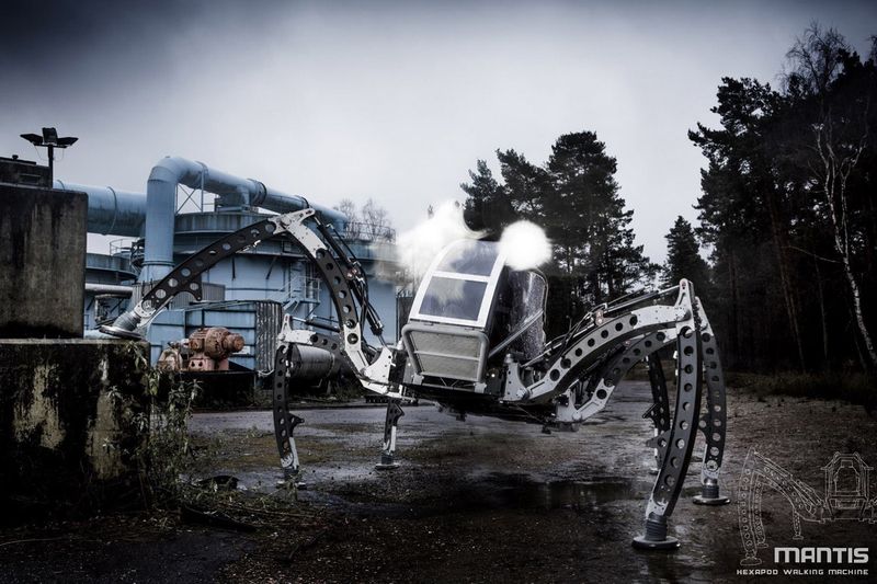 авто, робот, шагающий робот, mantis