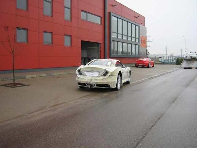 Машина дьявола Mercedes CL500 AG Excalibur продается на аукционе (53 фото)