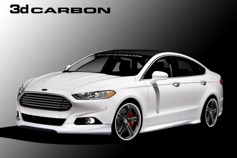 Компания Ford покажет 4 заряженных Fusion на SEMA 2012 (4 фото)