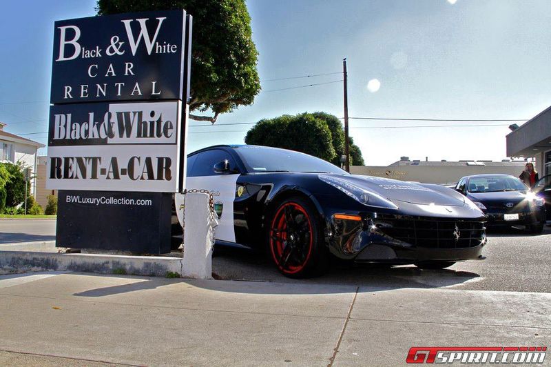 Ferrari FF в полиции Beverly Hills (15 фото+видео)