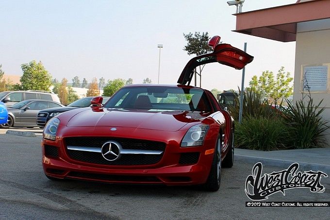 West Coast Customs затюнили Mercedes-Benz SLS AMG для репера Tyga (17 фото+видео)