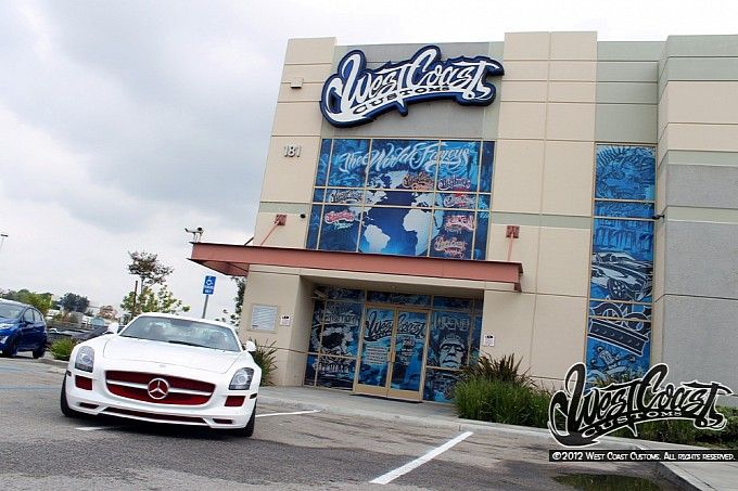 West Coast Customs затюнили Mercedes-Benz SLS AMG для репера Tyga (17 фото+видео)