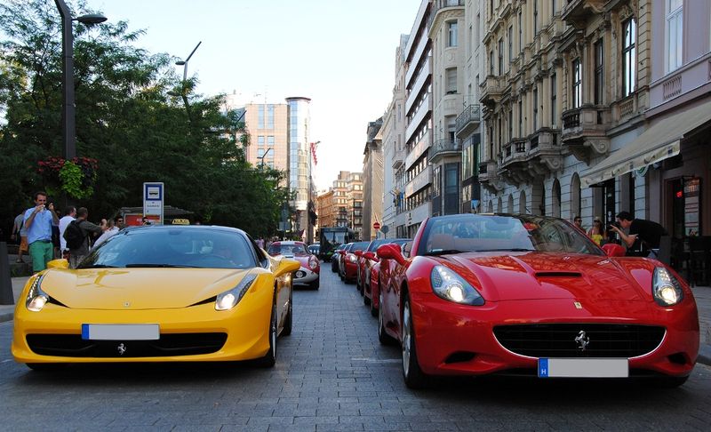Встреча венгерского Ferrari Club (38 фото)