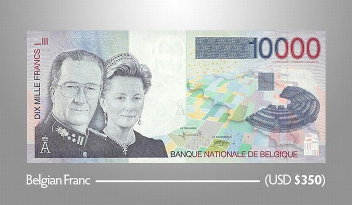 Банкноты большого достоинства (16 фото)