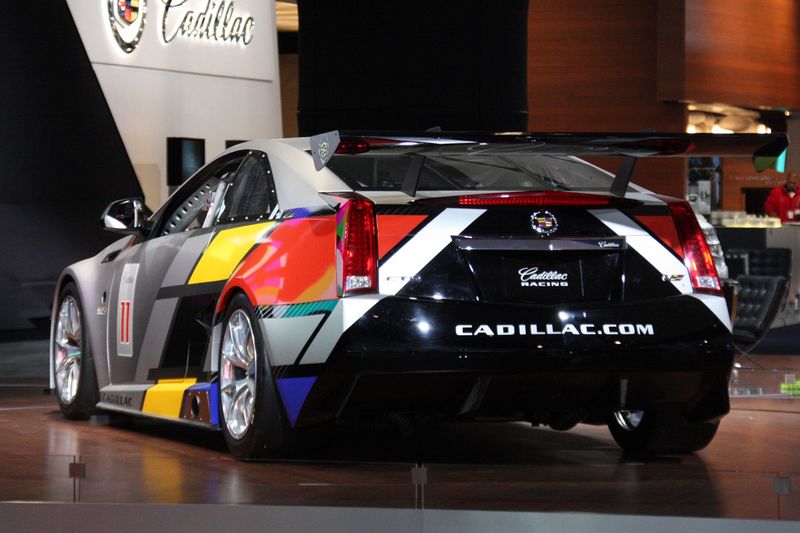 Cadillac CTS-V Coupe SCCA Race Car показали в Детройте (24 фото)