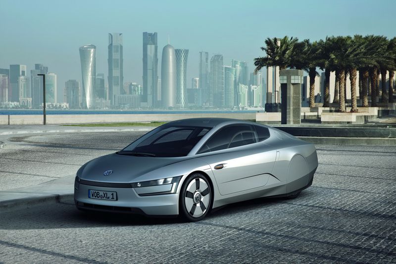 Новый Volkswagen XL1: Diesel-Electric Hybrid Concept (32 фото)