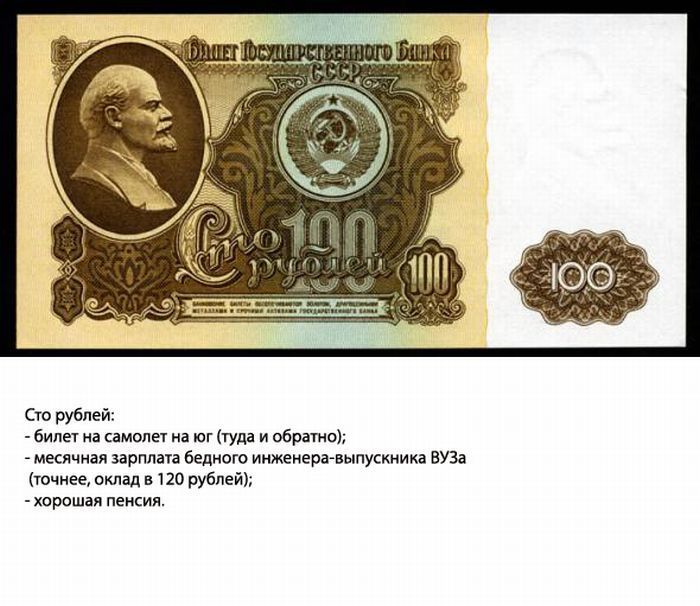 Что можно было купить на советские деньги (7 фото)