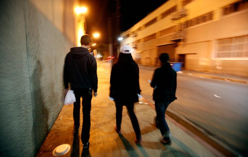Перепись бездомных в Лос-Анджелесе (8 фото)