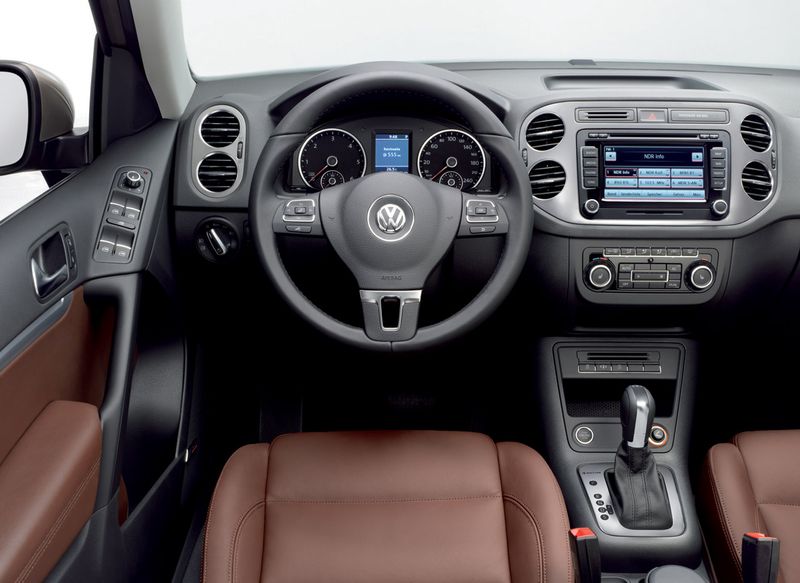 Первые официальные фото нового VW Tiguan (6 фото)