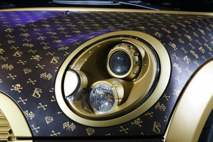 Ателье CoverEFX одели MINI Cooper JCW в Louis Vuitton (19 фото)
