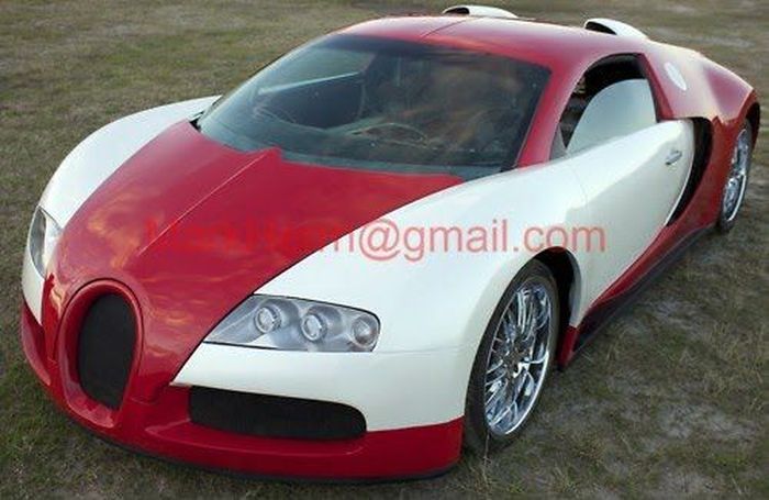 Еще одна реплика на Bugatti Veyron (6 фото)