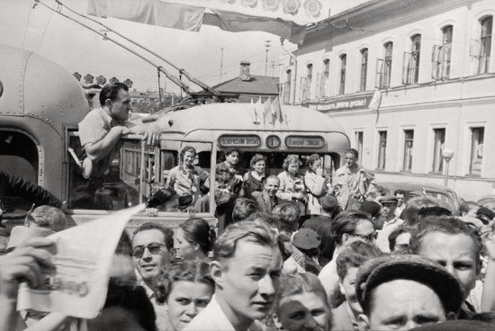 Москва 1957 года глазами швейцарского репортера, (32 фото)