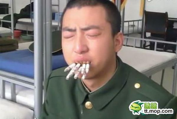 Китайская пропаганда против курения (6 фото)