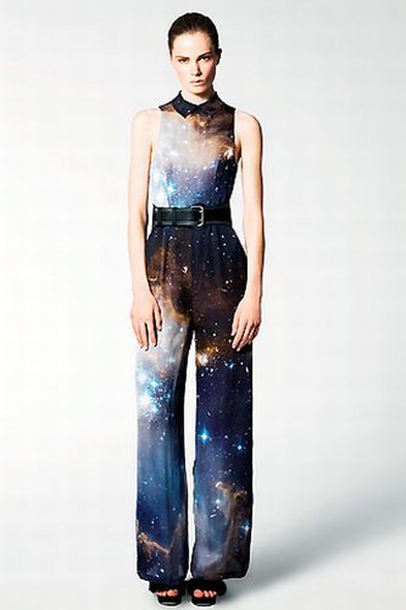 Новая мода – фотографии вселенной на одежде (46 фото)