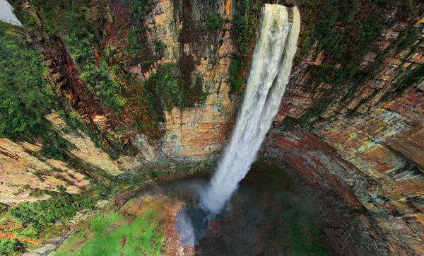 Angel Waterfall - самый высокий водопад в мире (12 фото)