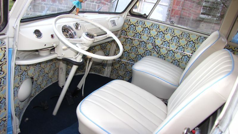 Уникальный Volkswagen Hippie Bus 1964 года продают на аукционе (25 фото+2 видео)