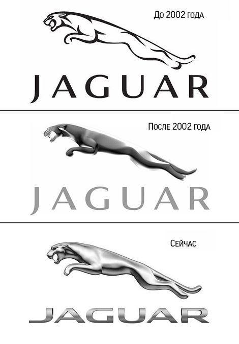 Компания Jaguar изменила свой логотип (фото+видео)