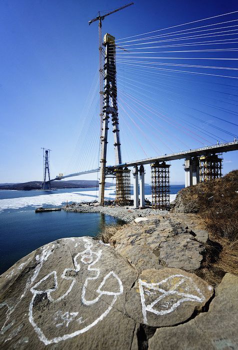 Русский мост во Владивостоке (52 фото)