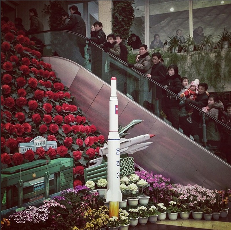 instagram*, северная корея
