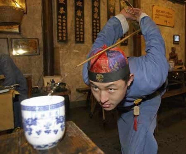 Тонкости чайной церемонии в Китае (5 фото)