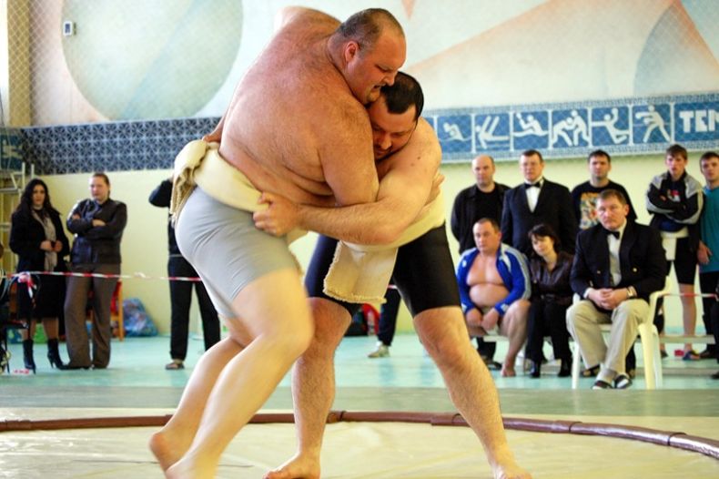 Чемпионат России по сумо (28 фото)