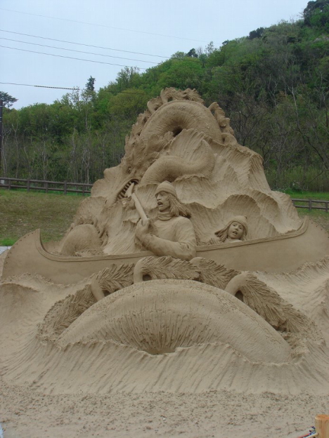 Всемирный фестиваль песчаной скульптуры (17 фото)