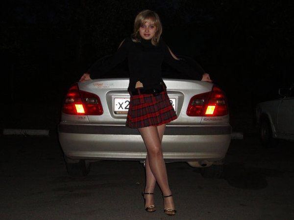 Русские девушки за рулем (69 фото)