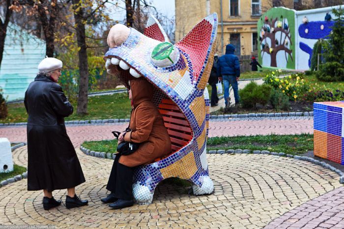Детский парк в Киеве (26 фото)